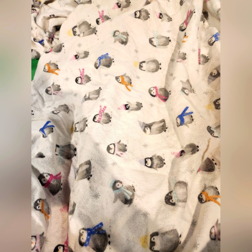 pottery barn kids crib sheet two